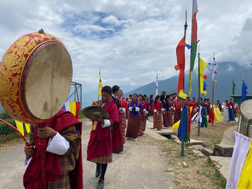 Reception of 21 Tara Statue